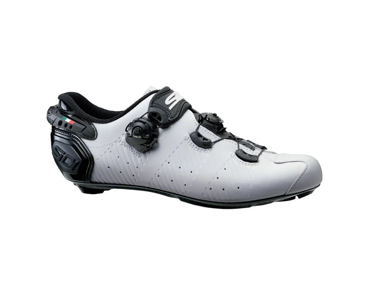 Sidi Men's Wire 2S Road Shoes (White/Black) (48)